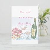 Invitation à la fête du jardin (Debout devant)