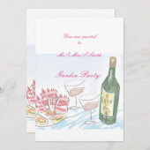 Invitation à la fête du jardin (Devant / Derrière)