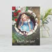 Invitation à la fête du jardin du pays des merveil (Debout devant)