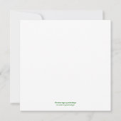 Invitation à la fête du jour de Valentines (Dos)