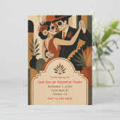 Invitation à la fête du Jour des Morts (Debout devant)