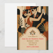 Invitation à la fête du Jour des Morts (Devant / Derrière)
