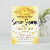 Invitation à la fête du lever de soleil des élèves (Debout devant)