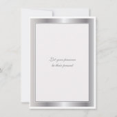 Invitation à la fête du Médaillon pour un Annivers (Dos)