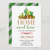 Invitation à la fête du ménage (Devant / Derrière)