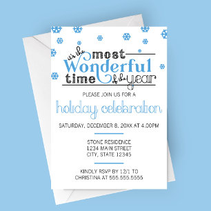 Invitation à la fête du moment le plus merveilleux