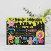 Invitation à la fête du monstre (Debout devant)