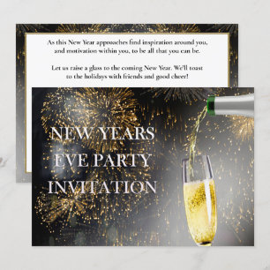 Invitation à la fête du Nouvel An