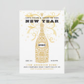 Invitation à la fête du Nouvel An (Debout devant)