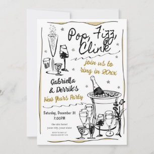 Invitation à la fête du Nouvel An