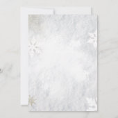 Invitation à la fête du Nouvel An (Dos)