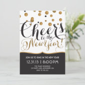 Invitation à la fête du Nouvel An (Debout devant)