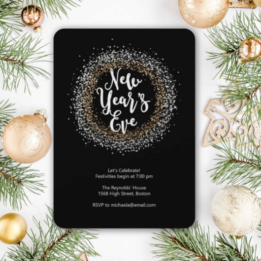 Invitation à la fête du Nouvel An