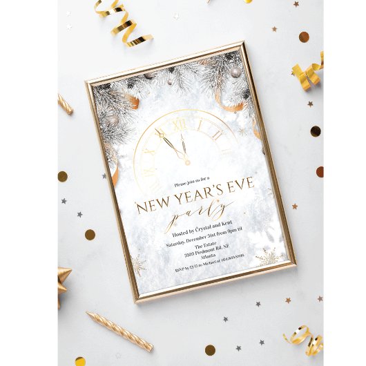 Invitation à la fête du Nouvel An