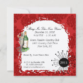 Invitation à la fête du Nouvel An (Devant)