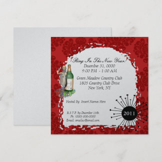 Invitation à la fête du Nouvel An