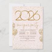 Invitation à la fête du Nouvel An 2026, la Saint-S (Devant)