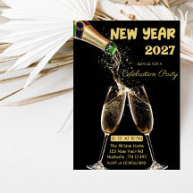 Invitation à la fête du Nouvel An 2027