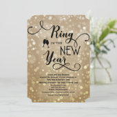 Invitation à la fête du Nouvel An NYE (Debout devant)