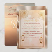 Invitation à la fête du Nouvel An – “ Venez célébr (Devant / Derrière)