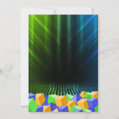 Invitation à la fête du parc de trampoline Boys Gl (Dos)