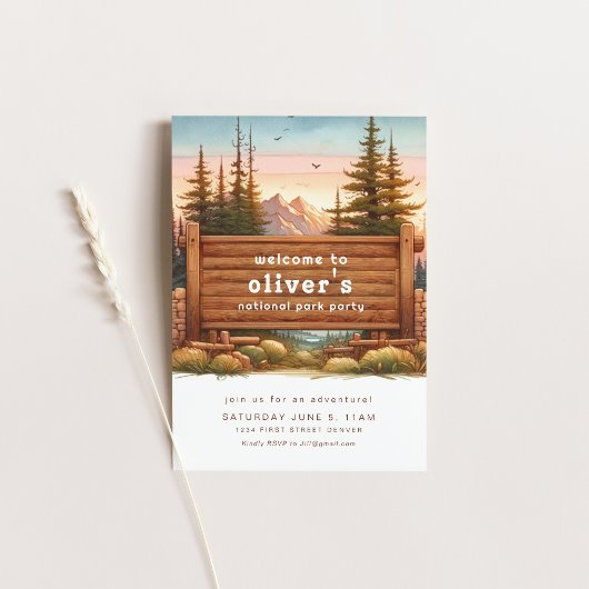 Invitation à la fête du parc national