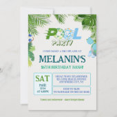 Invitation à la fête du petit billard - Cool Dude  (Devant)