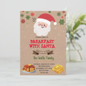 Invitation à la fête du petit déjeuner avec le Pèr (Debout devant)