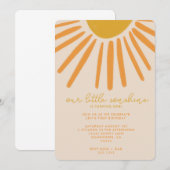 INVITATION À LA FÊTE DU PETIT RAYON DE SOLEIL (Devant / Derrière)