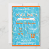 Invitation à la fête du pool (Devant)