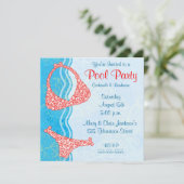 Invitation à la fête du pool (Debout devant)