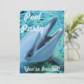 Invitation à la fête du pool (Debout devant)