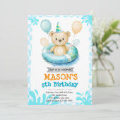 Invitation à la fête du pool d'ours (Debout devant)