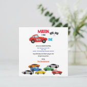 Invitation à la fête du premier anniversaire (Debout devant)