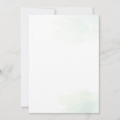 Invitation à la fête du premier anniversaire de Go (Dos)