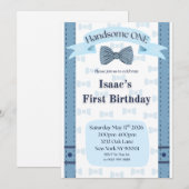 Invitation à la fête du premier anniversaire du be (Devant / Derrière)