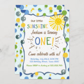 Invitation à la fête du premier anniversaire du so (Devant / Derrière)