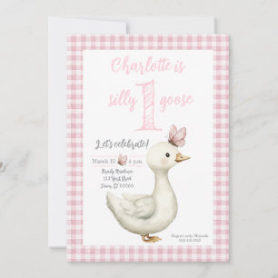 Invitation à la fête du premier anniversaire d'une