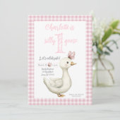 Invitation à la fête du premier anniversaire d'une (Debout devant)