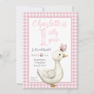 Invitation à la fête du premier anniversaire d'une