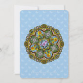 Invitation à la fête du Printemps Nouveau (Dos)