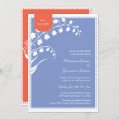 Invitation à la fête du printemps violet de la val (Devant / Derrière)