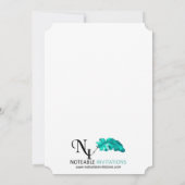 Invitation à la fête du pub de St. Patricks Day (Dos)