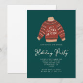INVITATION À LA FÊTE DU PULL MOCHE (Devant / Derrière)