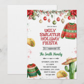 Invitation à la fête du pull moche de Noël (Devant / Derrière)