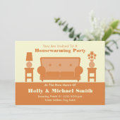 Invitation à la fête du réchauffement de la maison (Debout devant)