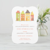 Invitation à la Fête du réchauffement de la maison (Debout devant)