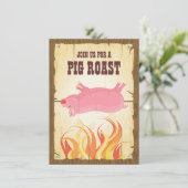 Invitation à la fête du rôti de porc (Debout devant)