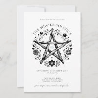 Invitation à la fête du solstice d'hiver