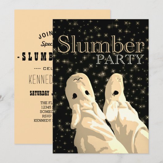 invitation à la fête du sommeil (Devant / Derrière)